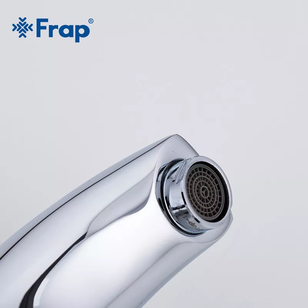 Змішувач для умивальника F1021, хром frap F1021 - Фото 4 Змішувач для умивальника F1021, хром frap F1021 - изображение 4