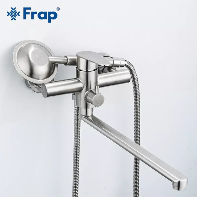 Змішувач для ванни F2248, сатин frap F2248 - изображение 2