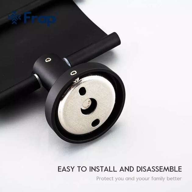 Папіротримач F30203, нержавіюча сталь, чорний frap F30203 - изображение 3
