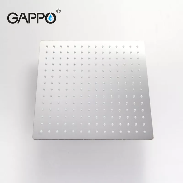 Тропічний душ G28, Ø200 мм, нержавіюча сталь GAPPO G28 - зображення 2