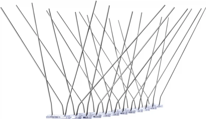 Нержавіючі шипи від птахів Kadax 33 x 17 см 9 шт. (K551) - зображення 7