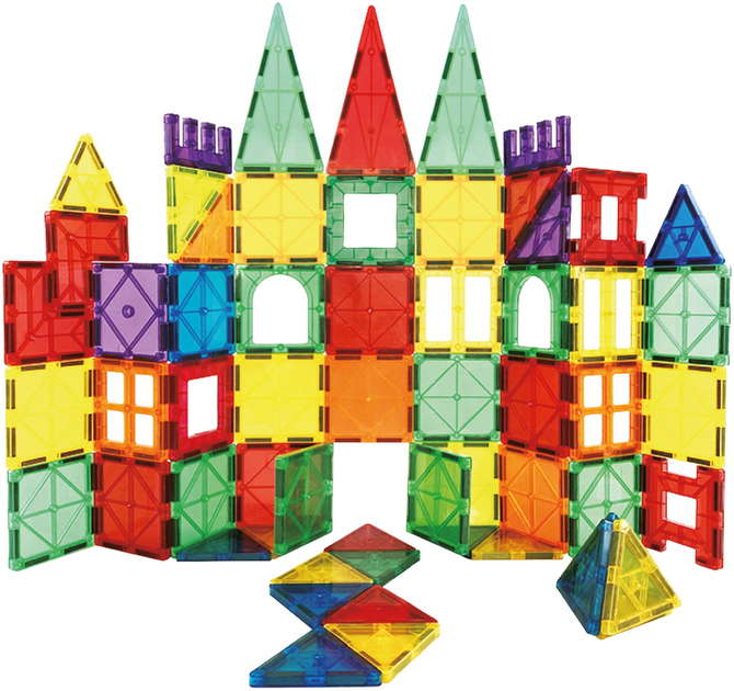 Конструктор магнітний Springos 3D 100 елементів (5908455307673) - зображення 2