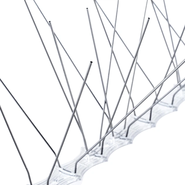 Нержавіючі шипи від птахів Kadax 33 x 9 см 9 шт. (K550) - зображення 7