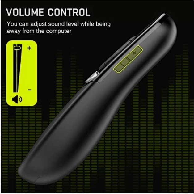 Презентационный кликер X232-2in1 USB Type-C, беспроводной контроллер для презентаций, красный лазер| презентаций - изображение 6