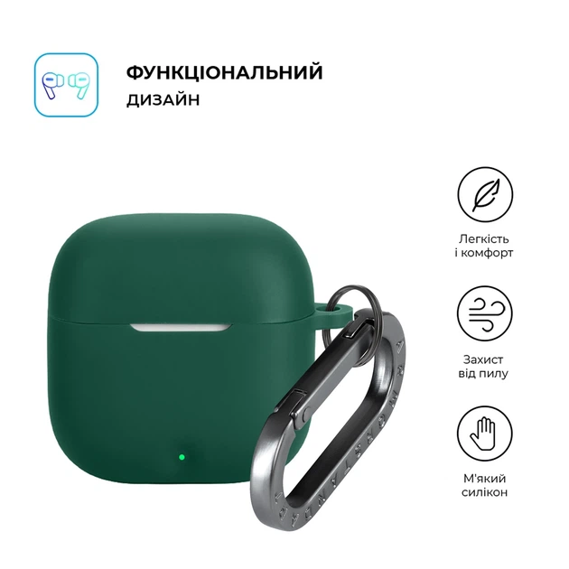 Чохол ArmorStandart Hang Case для OPPO Enco Buds3 Green (ARM88032) - изображение 2