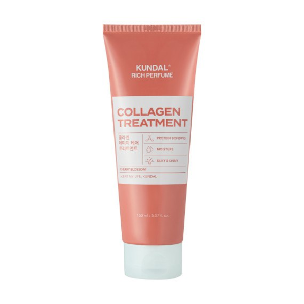 Кондиціонер Kundal Rich Perfume Collagen Treatment Cherry Blossom для волосся 150 мл - Фото 1 Кондиціонер Kundal Rich Perfume Collagen Treatment Cherry Blossom для волосся 150 мл - зображення 1