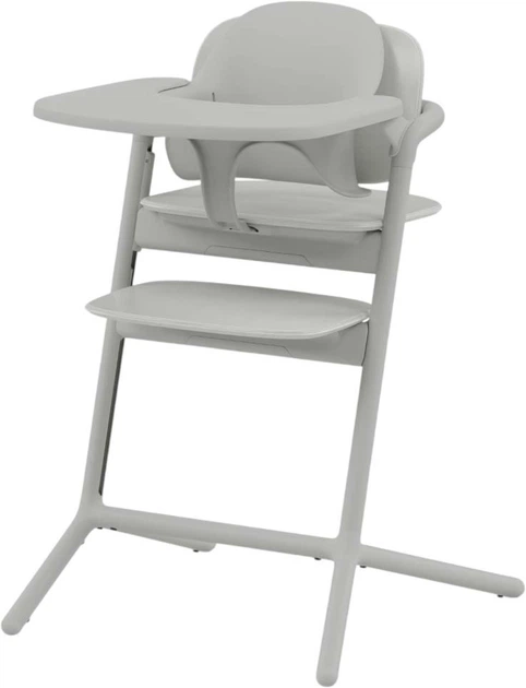 Krzesełko do karmienia Cybex Lemo 4-in-1 Suede Grey Gold (4063846171576) - obraz 4