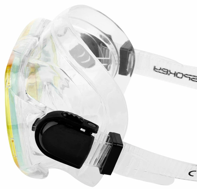 Zestaw do nurkowania Spokey maska + fajka Flona 928190 Żółty (5902693281900) - obraz 3