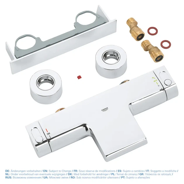 Змішувач термостатичний для ванни Grohe Grohtherm 2000 NEW 34464001 - зображення 3