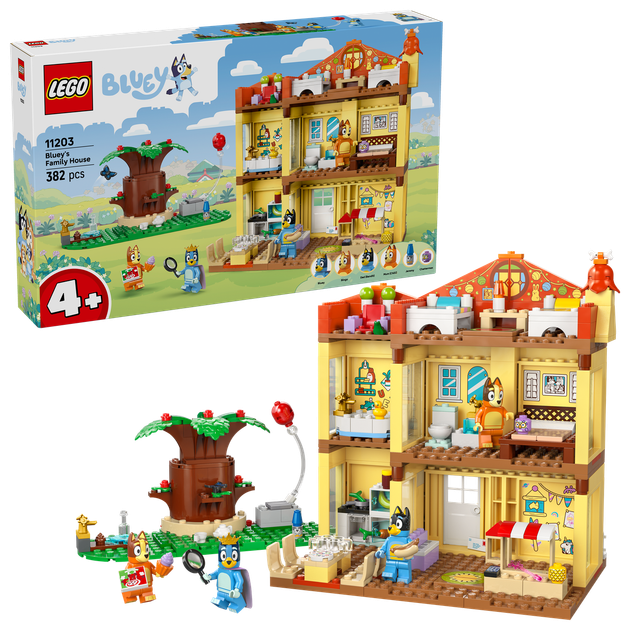 Лего Блуи Родинный дом Блуи Lego Bluey 11203 - изображение 3