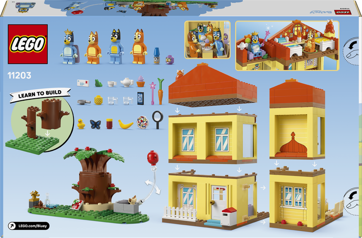 Лего Блуи Родинный дом Блуи Lego Bluey 11203 - изображение 4