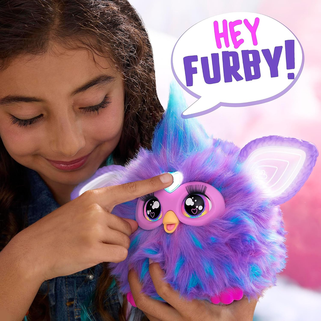Интерактивная игрушка Ферби Фиолетовый с аксессуарами Furby Purple - изображение 4