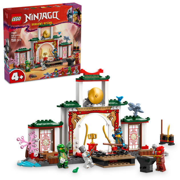 Конструктор Лего Ниндзяго Храм ниндзя Спин-джитса Lego Ninjago 71831 - изображение 8