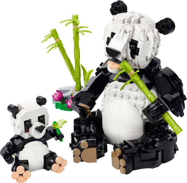 Конструктор Лего Креатор 3 в 1 Панда Дикие животные семейство панд Lego Creator 31165 - Фото 4 Конструктор Лего Креатор 3 в 1 Панда Дикие животные семейство панд Lego Creator 31165 - изображение 4