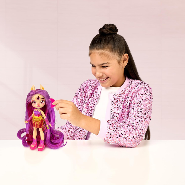 Кукла Меджик Микс Пикслинг Пиппа Огненный Конь Magic Mixies Pixlings Pippa 15700 - изображение 6