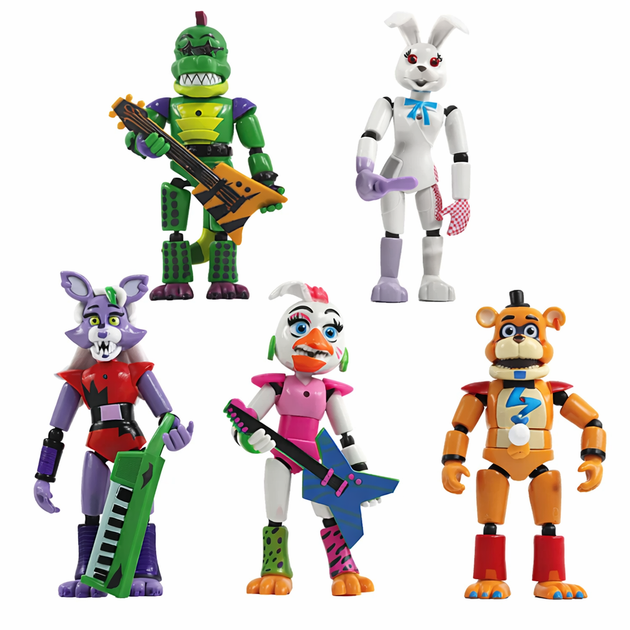 Набір фігурок Fnaf Five Nights at Freddy's: Security Breach 5