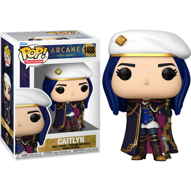 Фігурка Funko Pop Аркейн Кейтлін Arcane Caitlyn 10 см FP A C 1488 - Фото 1 Фігурка Funko Pop Аркейн Кейтлін Arcane Caitlyn 10 см FP A C 1488 - зображення 1