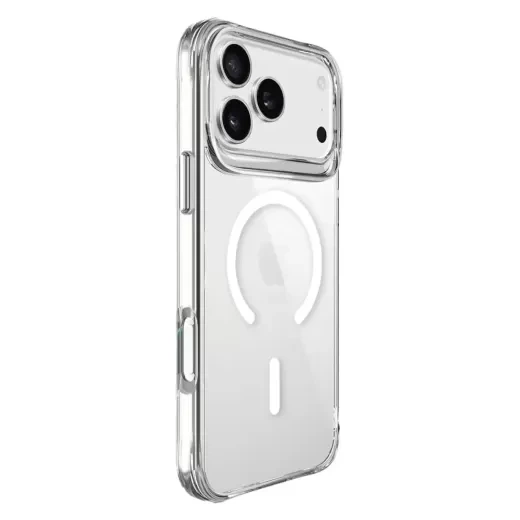 Прозрачный чехол Monblan Magnetic Crystal Series Transparent для iPhone 17 Pro Max - изображение 2