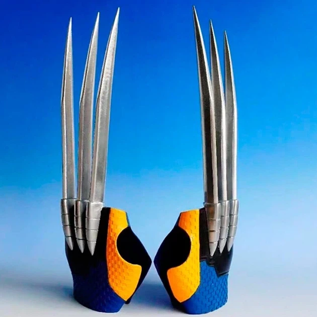 Кігті Росомахи Wolverine Логана карнавальний аксесуар (2 шт., 37 см) - зображення 4