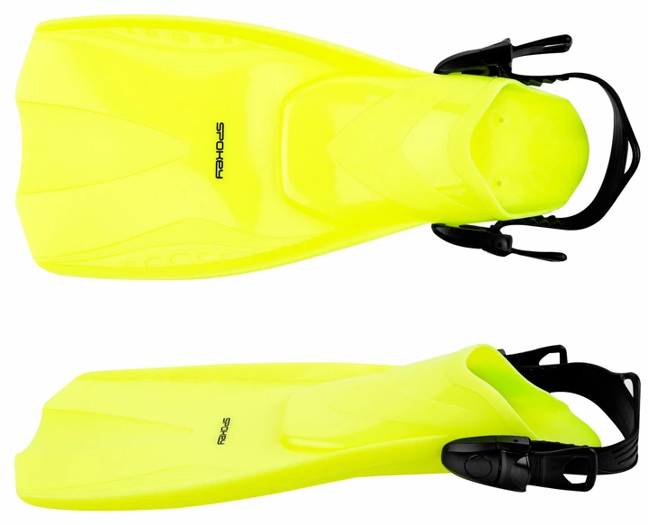 Zestaw do nurkowania Spokey maska + fajka + płetwy r. 28-31 Bojko 928215 Żółty (5902693282150) - obraz 3
