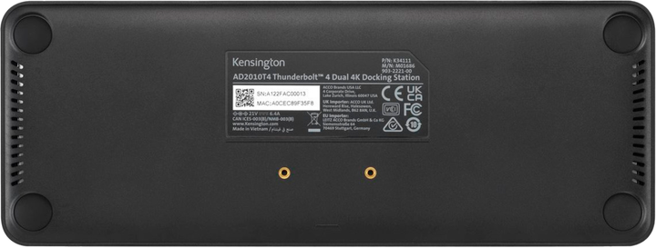 Stacja dokująca Kingston SD5760T Thunderbolt 4 (K34110EU) - obraz 5