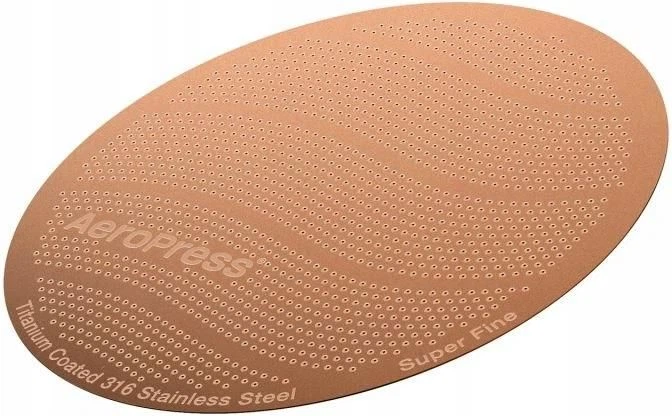 Фільтр AeroPress Standard з нержавіючої сталі золотистий (85276082707) - зображення 3