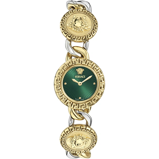 Женские часы 28 мм Versace La Greca Stud Icon Vre0q00125 - изображение 2