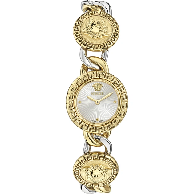 Женские часы 28 мм Versace La Greca Stud Icon Vre0q00325 - Фото 2 Женские часы 28 мм Versace La Greca Stud Icon Vre0q00325 - изображение 2