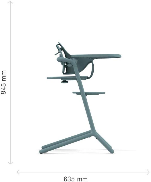 Krzesełko do karmienia Cybex Lemo 4-in-1 Sand White Gold (4063846171651) - obraz 11