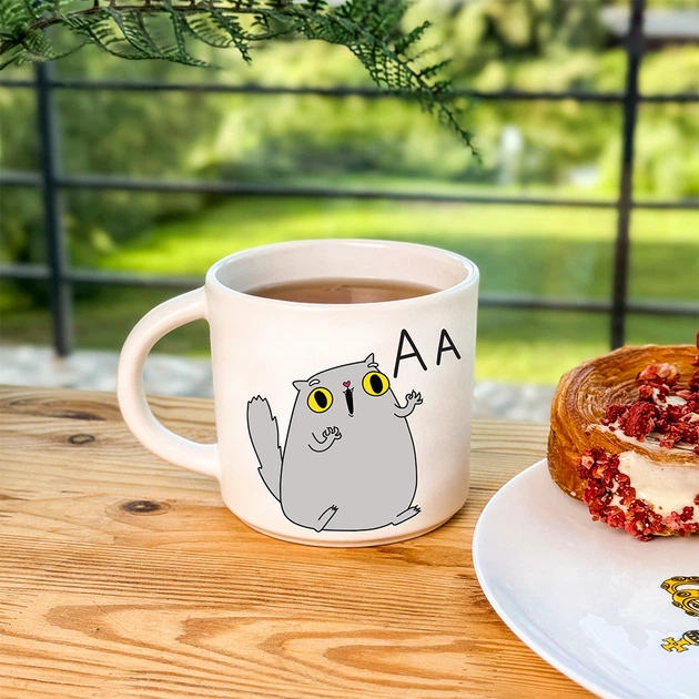 Чашка «Кот ААА» - Фото 11 Чашка «Кот ААА» - изображение 11