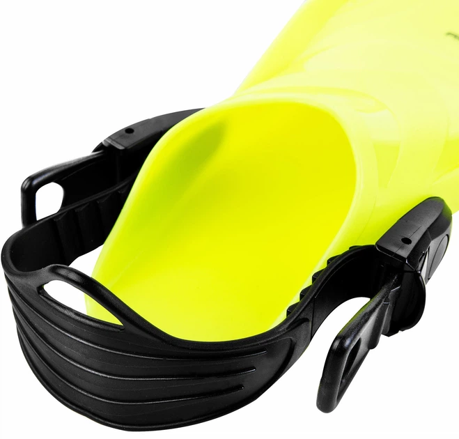 Zestaw do nurkowania Spokey maska + fajka + płetwy r. 32-35 Bojko 928218 Żółty (5902693282181) - obraz 12