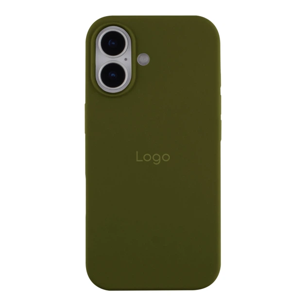 Чохол Silicone Case Full Size (AA) для iPhone 17 45.Army Green - Фото 1 Чохол Silicone Case Full Size (AA) для iPhone 17 45.Army Green - зображення 1