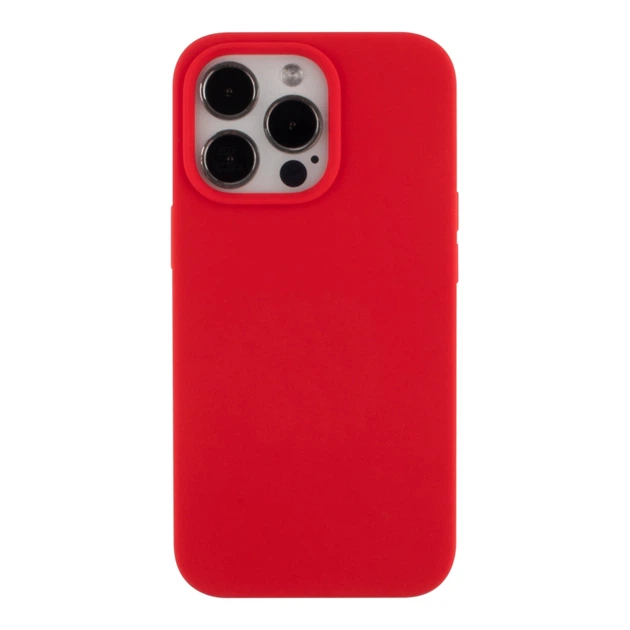Чехол Soft Silicone Case Full Size для iPhone 13 Pro 14.Red - Фото 1 Чехол Soft Silicone Case Full Size для iPhone 13 Pro 14.Red - изображение 1