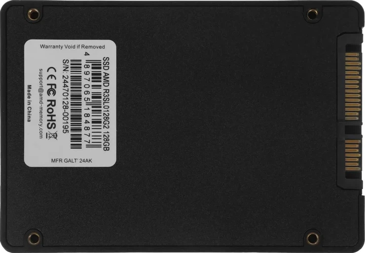 SSD диск AMD Radeon R3 128GB 2.5" SATA III 3D NAND TLC (R3SL0128G2) - зображення 3