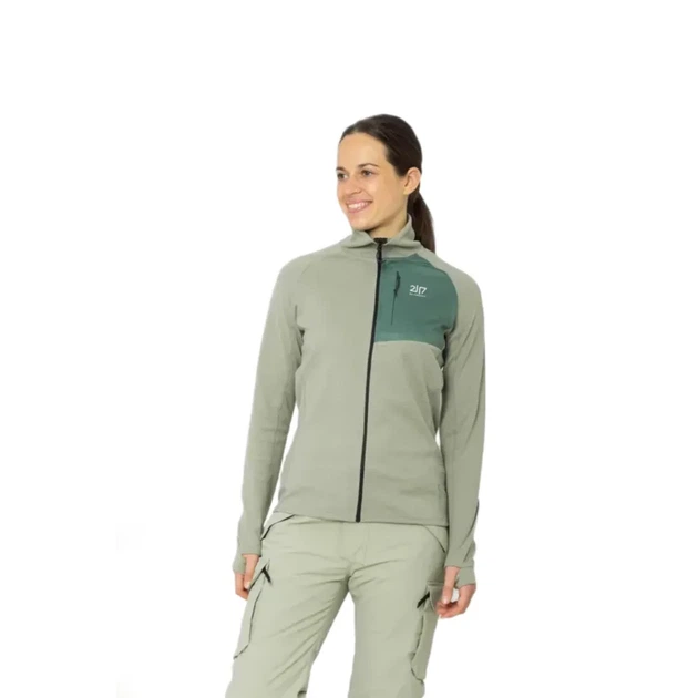 Флисовая кофта 2117 Hejsta Jacket Wmn pistage L (100085786) - изображение 6