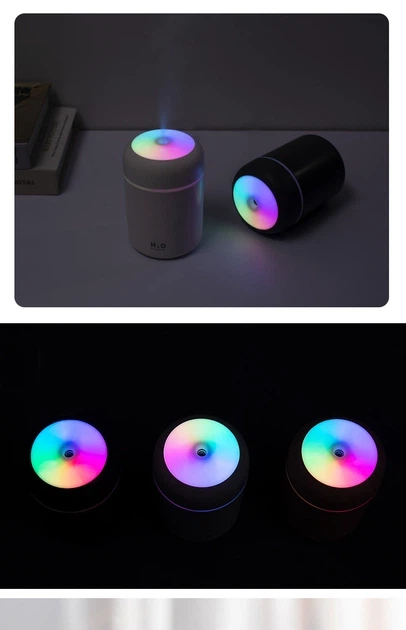 Увлажнитель воздуха с подсветкой H2O Colorful Humidifier Coals BLACK - изображение 3
