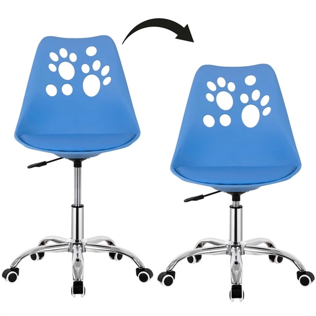 Fotel dziecięcy do biurka Springos HF0039 Niebieski (5908455304689) - obraz 7