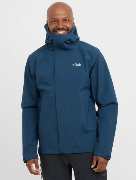 Куртка мужская мембранная Rab Firewall Jacket, Tempest Blue, S (RB QWI-08-TMB-SML) - изображение 3
