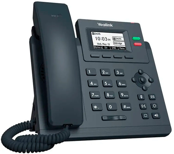Telefon IP Yealink T31 Black (SIP-T31) - obraz 2