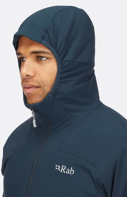 Куртка чоловіча мембранна Rab Xenair Alpine Light Jacket, Tempest Blue, L (RB QIP-17-TMB-LRG) - Фото 8 Куртка чоловіча мембранна Rab Xenair Alpine Light Jacket, Tempest Blue, L (RB QIP-17-TMB-LRG) - зображення 8