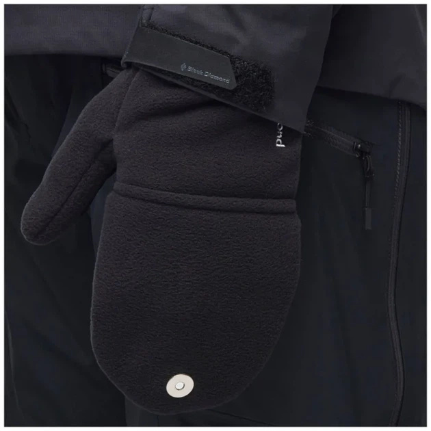 Рукавиці Black Diamond WindWeight Mitts Mns Black L (100079953) - Фото 3 Рукавиці Black Diamond WindWeight Mitts Mns Black L (100079953) - зображення 3