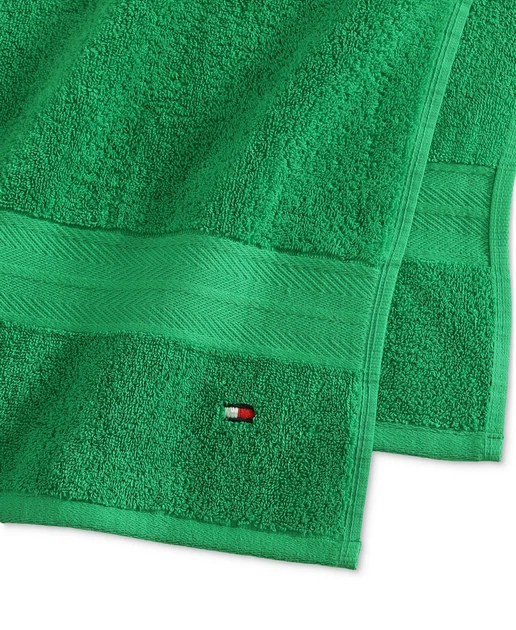 Полотенце хлопковое Tommy Hilfiger банное 137x76 см Modern American Зеленый (1159851423) - Фото 2 Полотенце хлопковое Tommy Hilfiger банное 137x76 см Modern American Зеленый (1159851423) - изображение 2