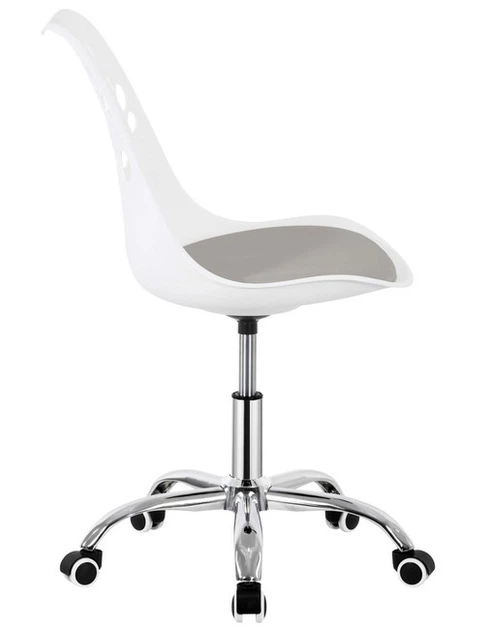 Fotel dziecięcy do biurka Springos HF0040 Biało-szary (5908455304696) - obraz 2