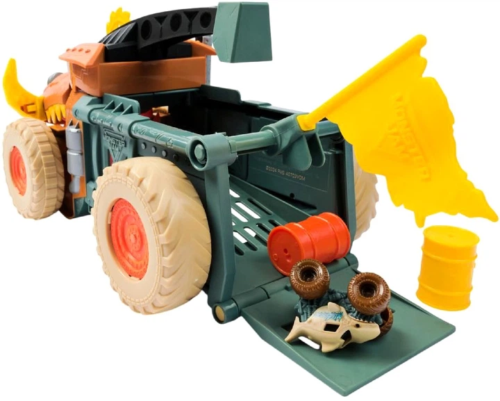 Zestaw Monster Jam Mini Megalodon Mad Hog Chomper 2015717 (0681147046665) (955555914640659) - Outlet - obraz 4