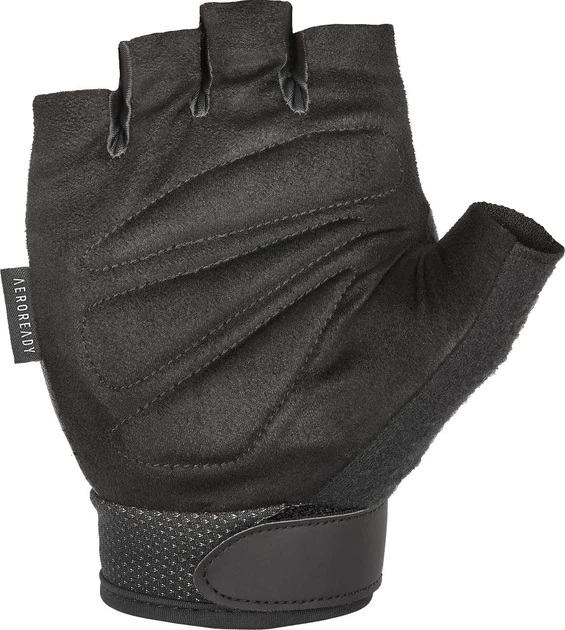 Перчатки для тренировок Adidas Essential, XL (обхват 23-24.5 см), дышащие, Черные, экокожа, для фитнеса и спорта (ADGB-12416-NL) - Фото 2 Перчатки для тренировок Adidas Essential, XL (обхват 23-24.5 см), дышащие, Черные, экокожа, для фитнеса и спорта (ADGB-12416-NL) - изображение 2