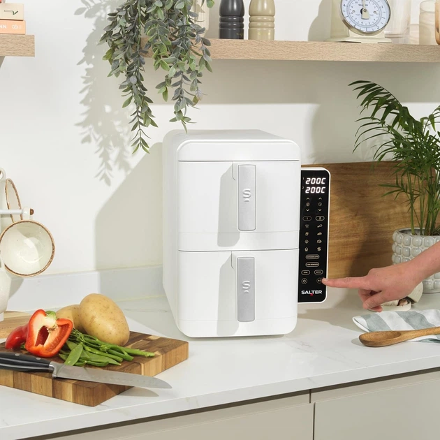 Frytkownica beztłuszczowa SALTER EK6642WHTVDE - obraz 5
