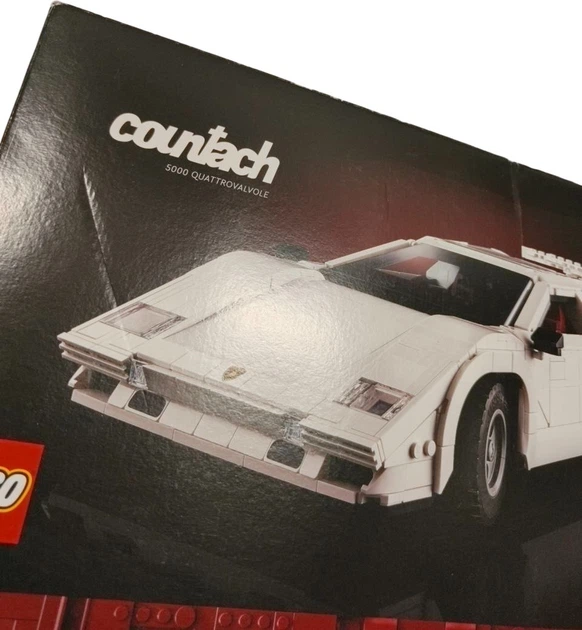 Конструктор LEGO Icons Lamborghini Countach 5000 Quattrovalvole 1506 елементів (10337) (955555915424186) - Уцінка - зображення 4