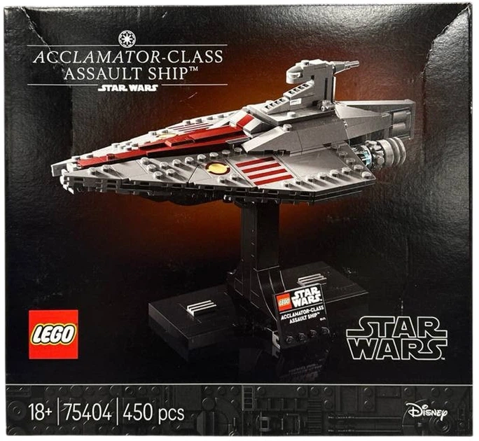 Конструктор LEGO Star Wars Штурмовий корабель класу Аккламатор 450 елементів (75404) (955555915390312) - Уцінка - зображення 4