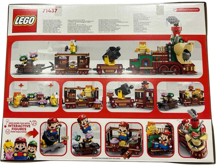 Конструктор LEGO Super Mario Баузер та швидкісний поїзд 1392 деталей (71437) (955555914698111) - Уцінка - зображення 3