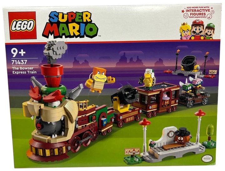 Конструктор LEGO Super Mario Баузер та швидкісний поїзд 1392 деталей (71437) (955555914698111) - Уцінка - зображення 4